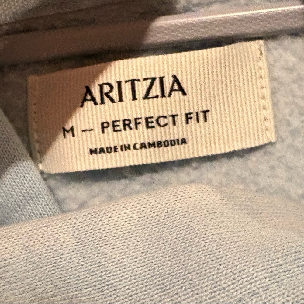 Aritzia Sky Blue Hoodie - Picture 7 of 9